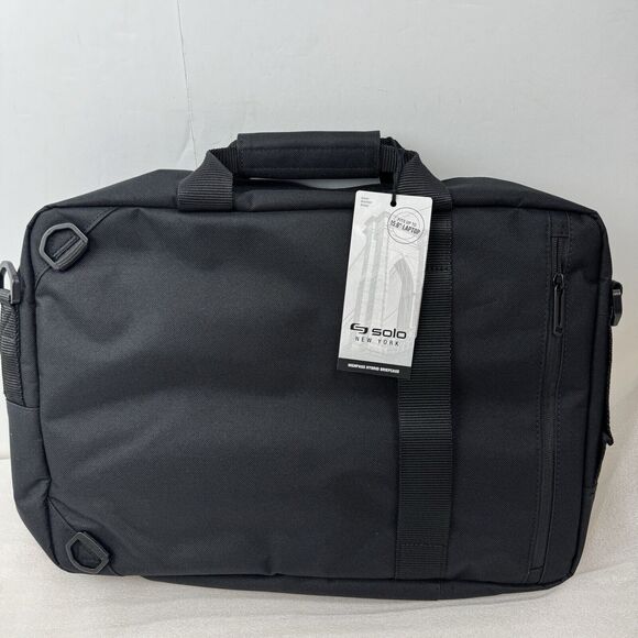 Solo New York Highpass Hybrid Briefcase Backpack NWT - Picture 11 of 13